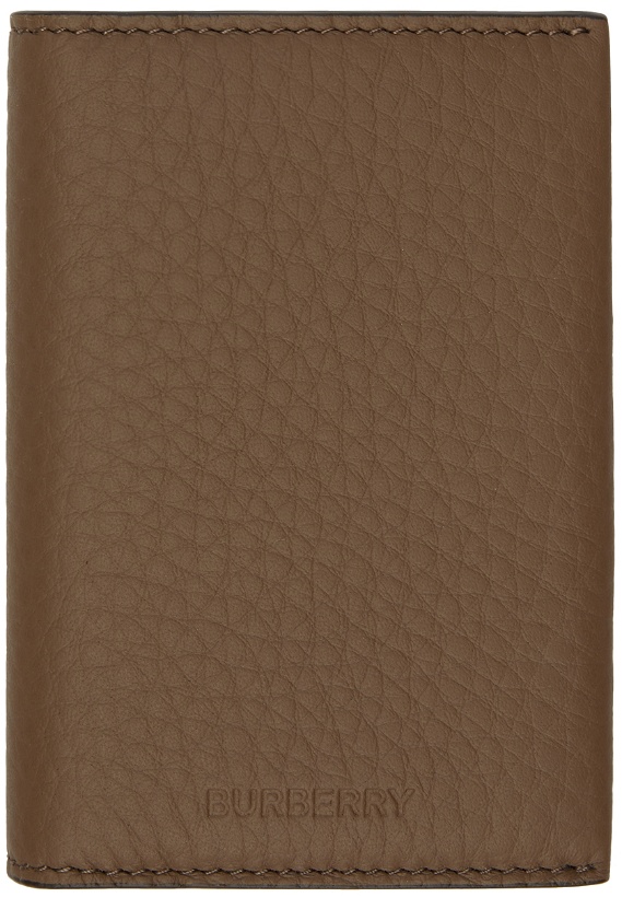 Photo: Burberry Brown Leather Card Holder
