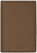 Burberry Brown Leather Card Holder