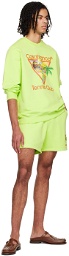 Casablanca Green 'Afro Cubism Tennis Club' Sweatshirt