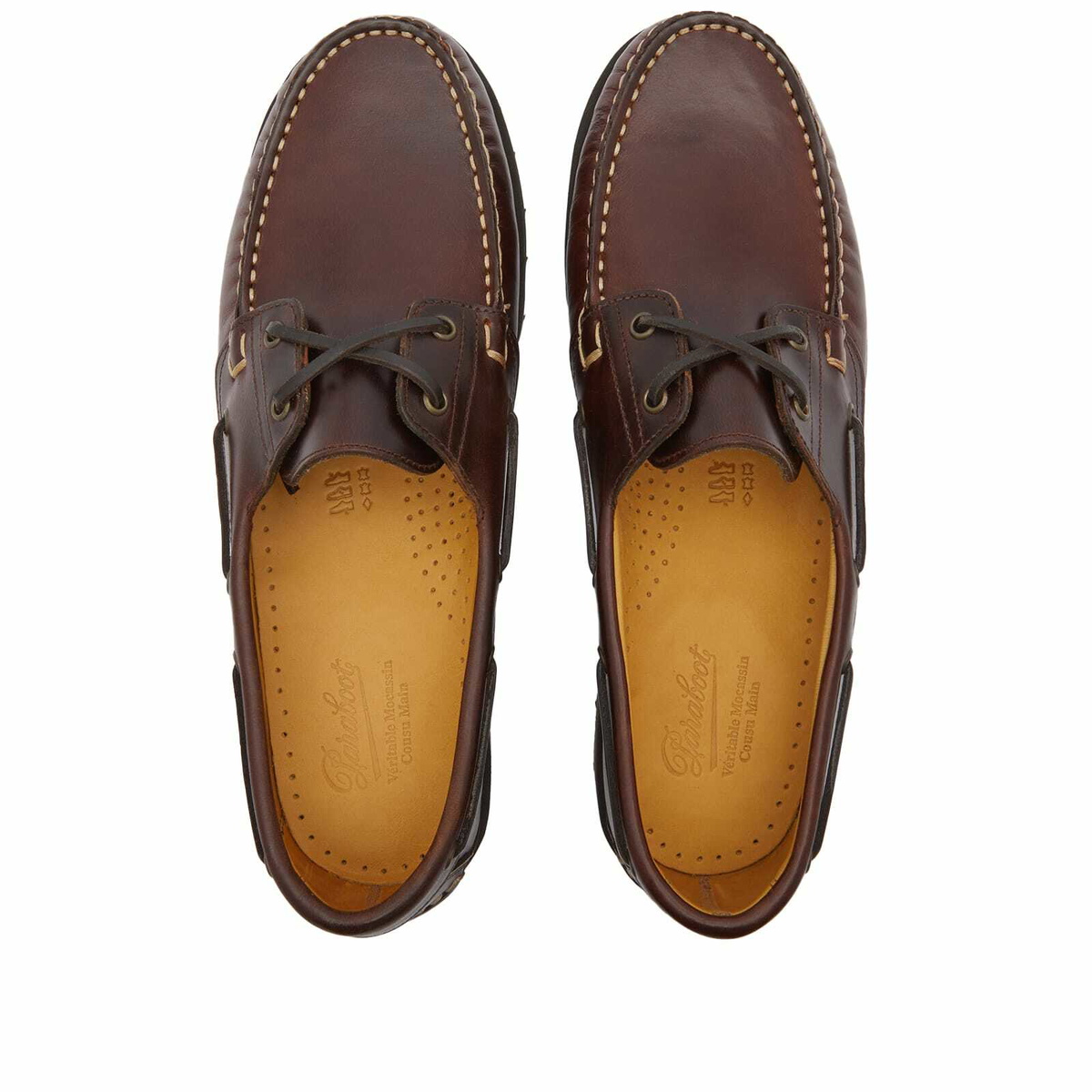 Paraboot Men's Malo Boat Shoe in Lisse America