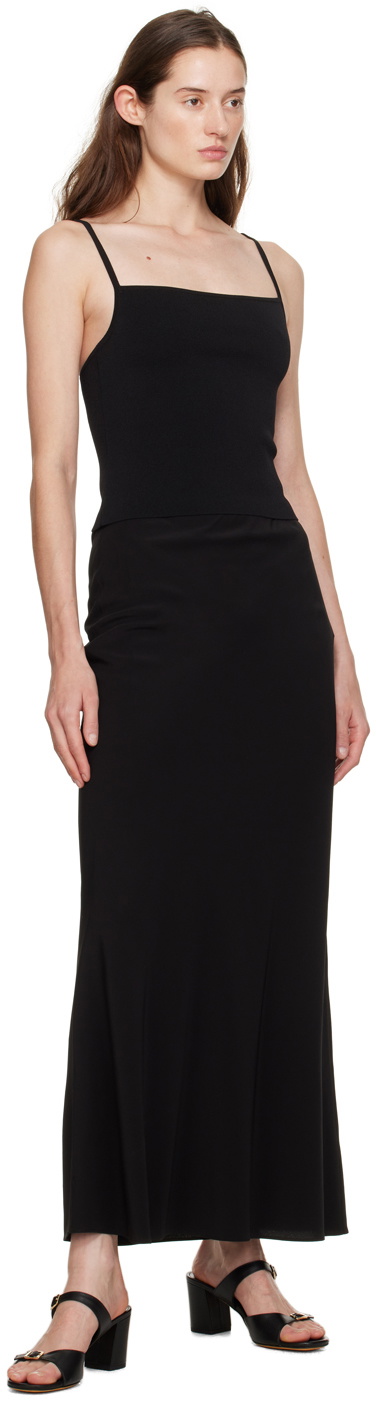Matteau Black Square Tank Top