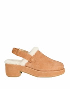 Osoi Womens Mules & Clogs in Camel