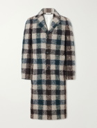Massimo Alba - Mercury Checked Brushed Wool-Blend Bouclé Coat - Multi