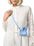 MC2 Saint Barth Light Blue Terry Embossed Key Holder