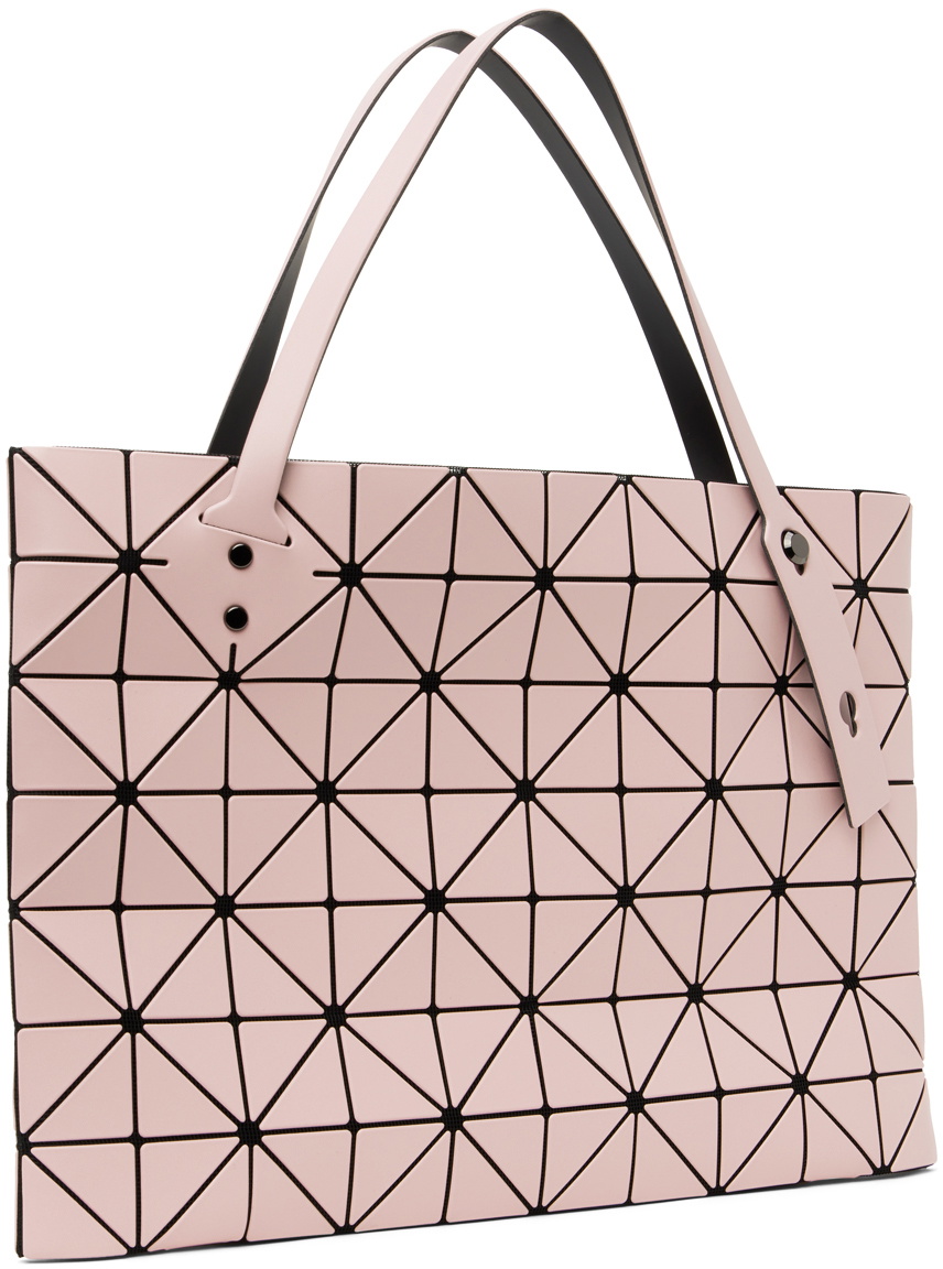 BAO BAO ISSEY MIYAKE Pink Rock Matte Tote Bao Bao Issey Miyake
