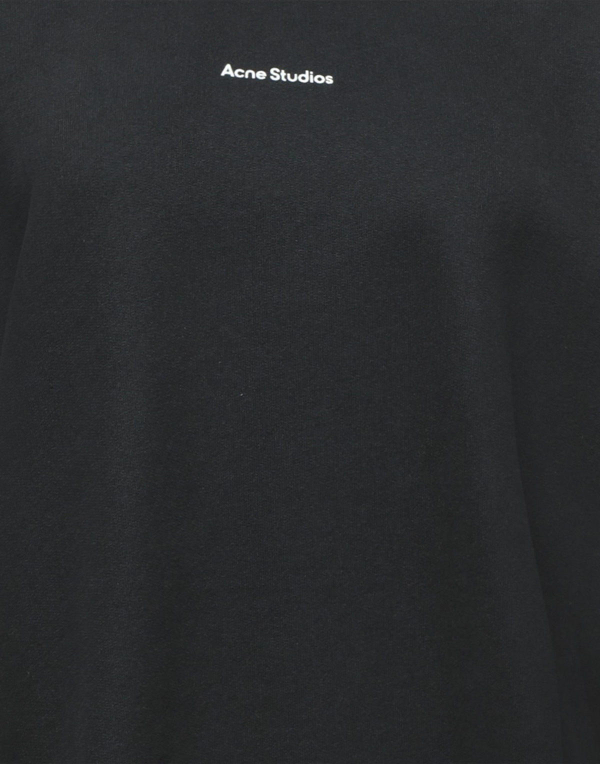 Acne Studios Womens Sweatshirt in Black
