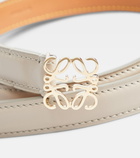 Loewe - Anagram leather belt