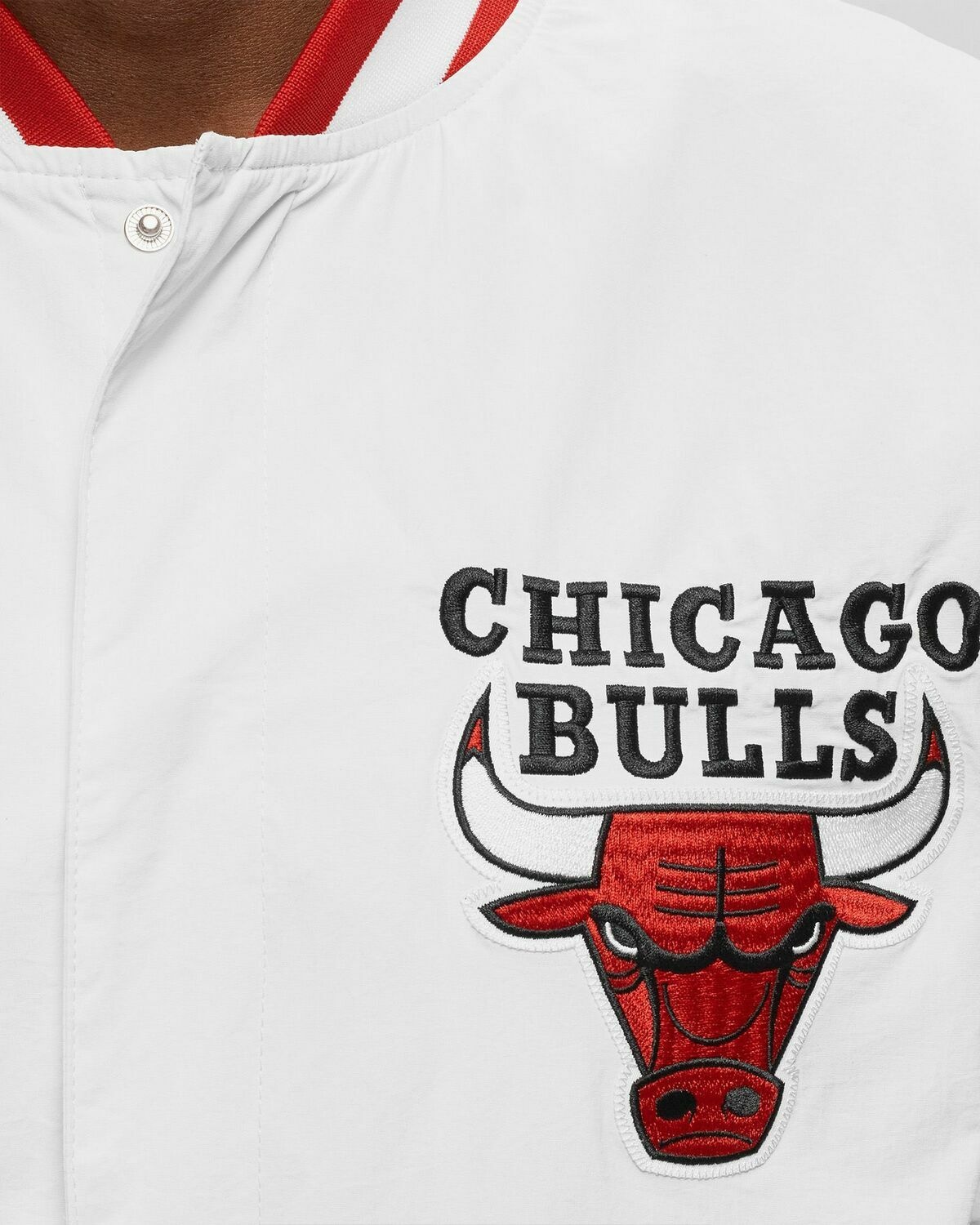 Mitchell & Ness Nba Authentic Warm Up Jacket Chicago Bulls 1996 97 White - Mens - Team Jackets/Track Jackets