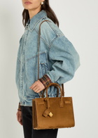 Saint Laurent Sac De Jour Suede top Handle bag - Orange - One Size