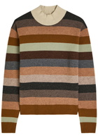 Tory Burch Striped Wool top Multicoloured