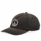 Aries Men's Peace Cap in Black 