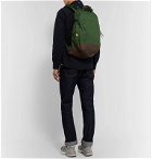 visvim - CORDURA and Faux Leather Backpack - Green