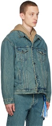 Song for the Mute Blue Worker Denim Jacket