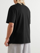Lady White Co - Athens Cotton-Jersey T-Shirt - Black