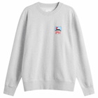 Edwin Men's Sunset On Fuji San Sweat in Grey Marl