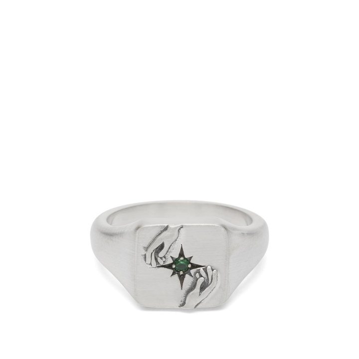 Photo: Serge DeNimes Men's Oracle Ring in Silver