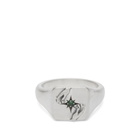 Serge DeNimes Men's Oracle Ring in Silver