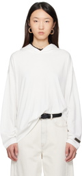 Fear of God ESSENTIALS White Long Sleeve Hoodie