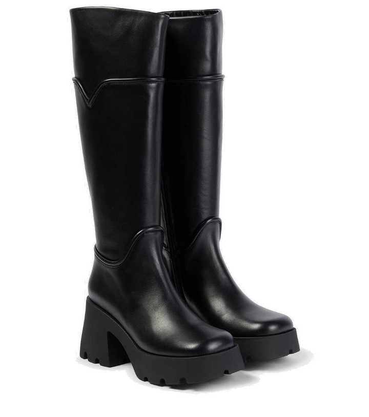 Photo: Nodaleto Bulla Stormy leather knee-high boots