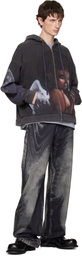 Who Decides War Black Zip Up 'Sacred Being' Hoodie
