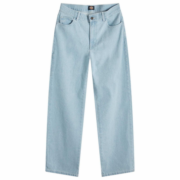 Photo: Dickies Women's Herndon Denim Jeans in Vintage Aged Blue