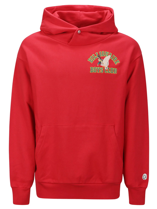 Photo: Billionaire Boys Club Duck Varsity Embroidered Popover Hood