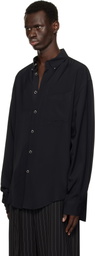 Mugler Black Pierced Shirt