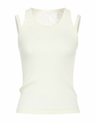Helmut Lang Womens Tank top in Ivory
