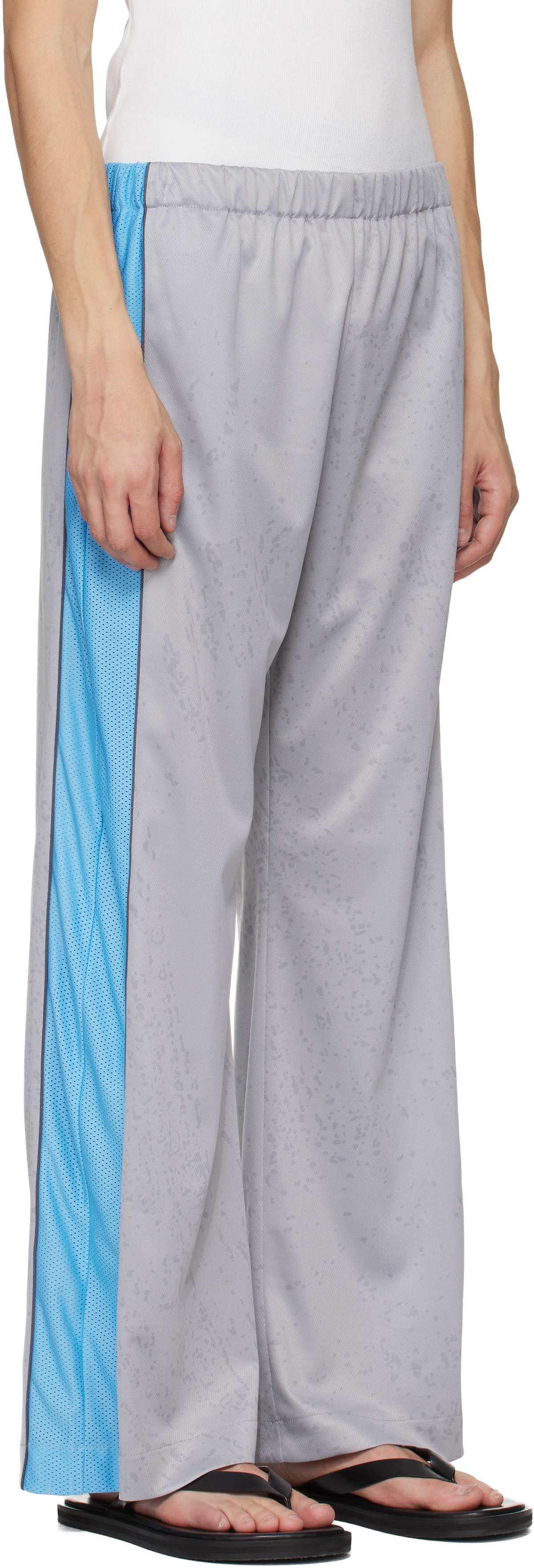 Serapis Gray Football Track Pants