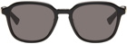 Bottega Veneta Black Round Sunglasses