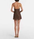 Oséree Lumière polka-dot minidress