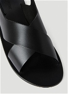Saint Laurent - Mojave Sandals in Black