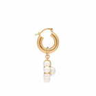 Shrimps Women's Dale Earrings in Gold/Cream