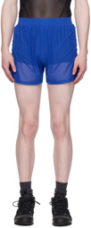 Olly Shinder Blue Veins Shorts