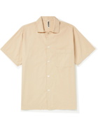 TEKLA - Organic Cotton-Poplin Pyjama Shirt - Neutrals