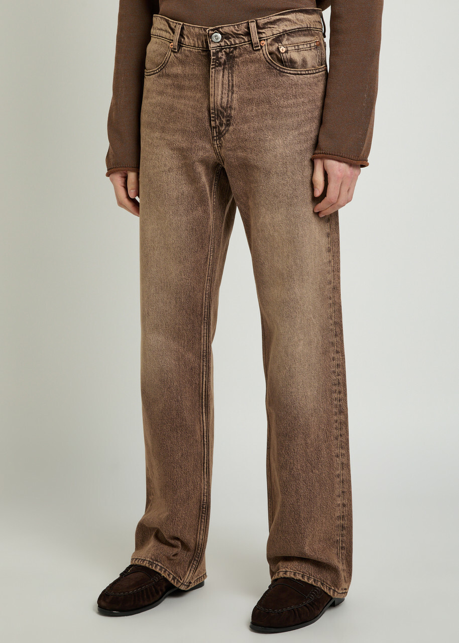 Our Legacy Carlson Cut Bootcut Jeans Brown