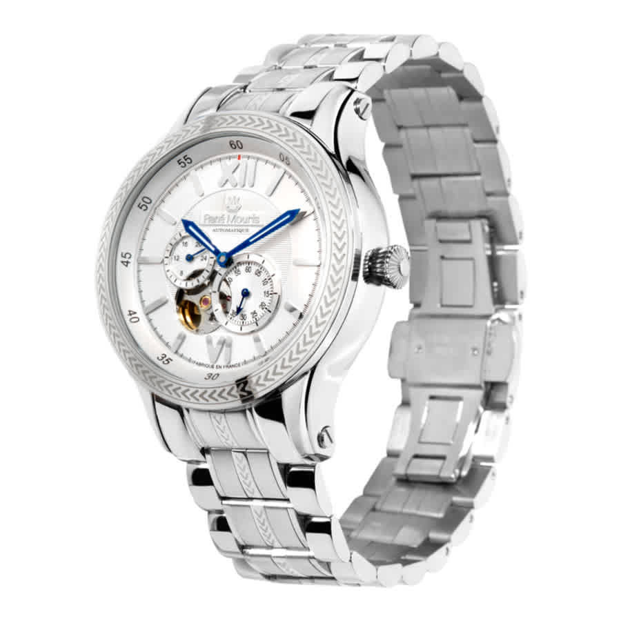 Rene Mouris Corona White Dial Mens Watch 70106RM1