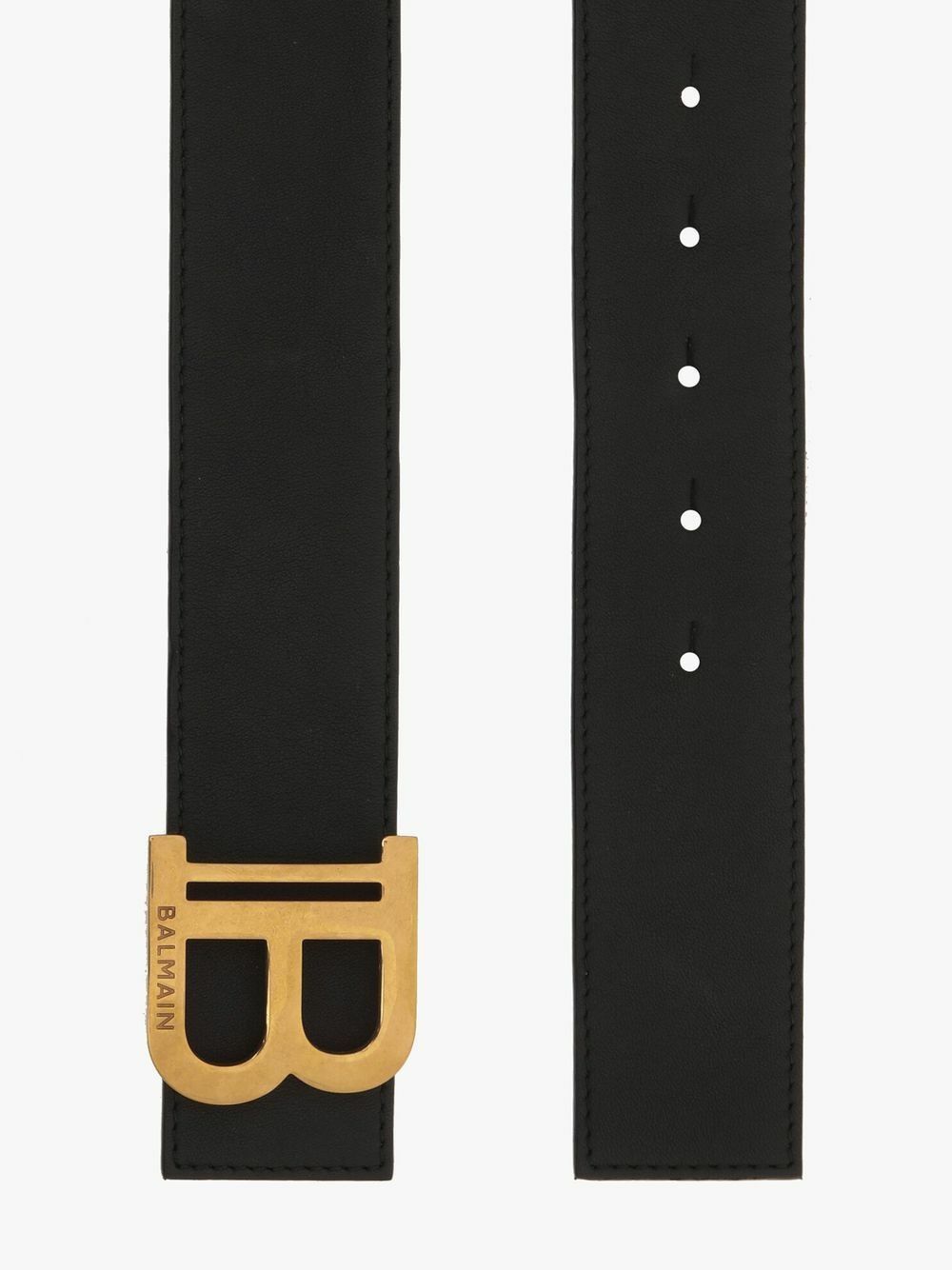 balmain hommes leather belt