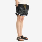Rhude Men's Basketball Swim Shorts in Black