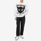 Off-White Men's Cat Chunky Crew Neck Knit in White