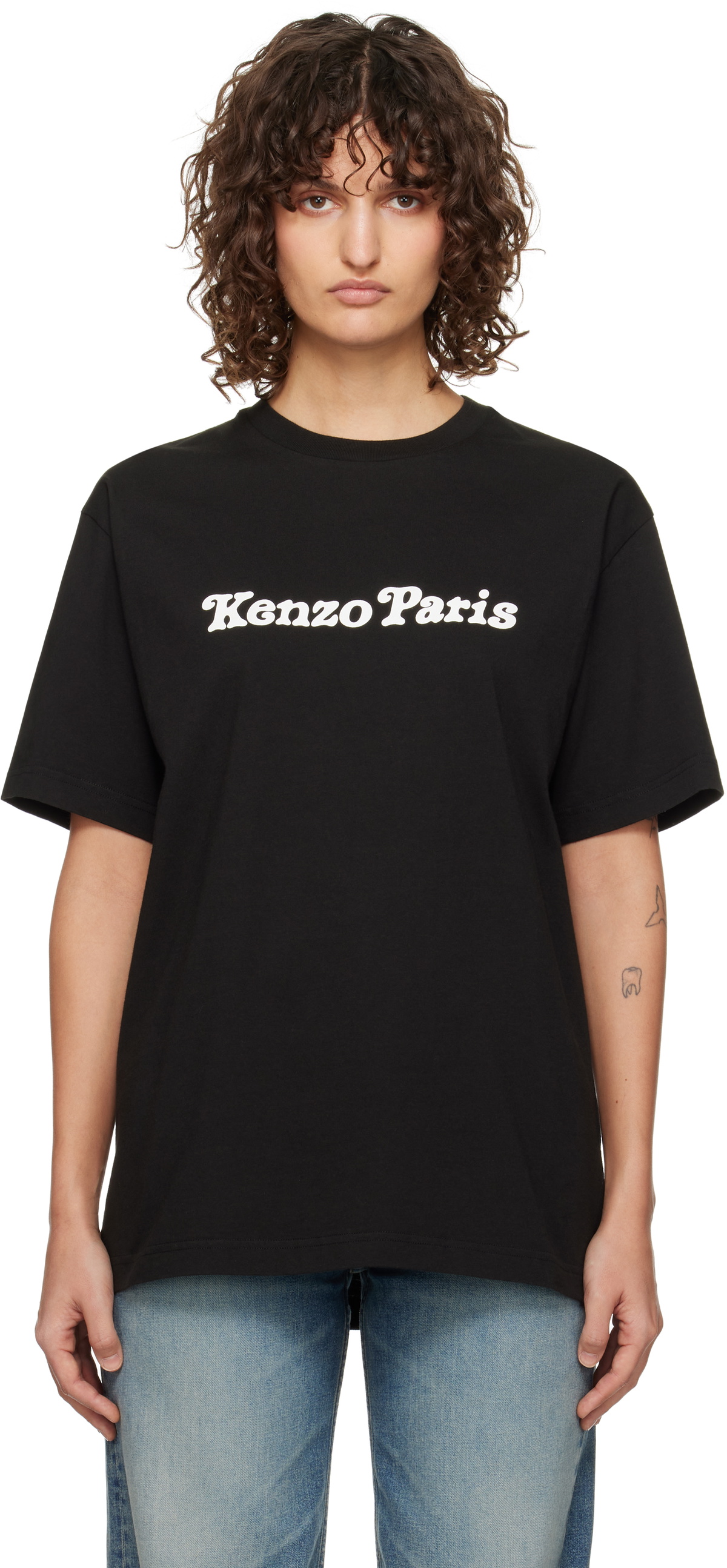 Kenzo Black Kenzo Paris VERDY Edition Oversized T-shirt Kenzo