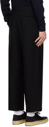 Second/Layer Black Saico Trousers