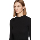 Off-White Black Knit Industrial Sweater