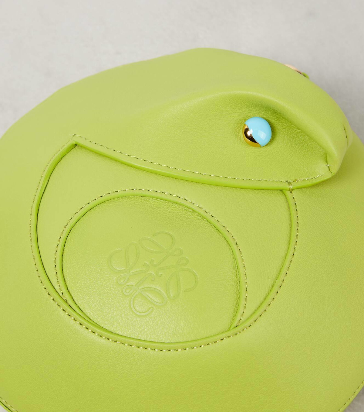 Loewe Snake leather shoulder bag