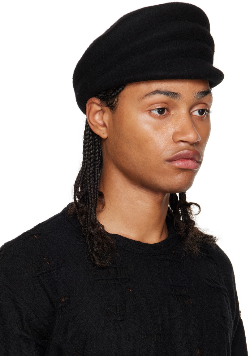 Yohji Yamamoto S'YTE ブラック フリンジキャップ Yohji Yamamoto × New Era® SS23 Collection | Yohji Yamamoto (ヨウジ