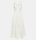 Zimmermann Anglaise cotton midi dress