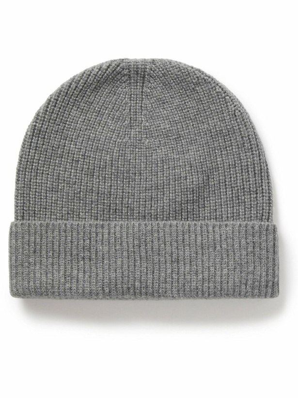 Photo: Mr P. - Ribbed Cashmere Beanie