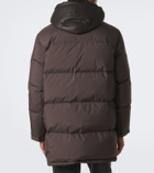 Yves Salomon Shearling-trimmed down coat