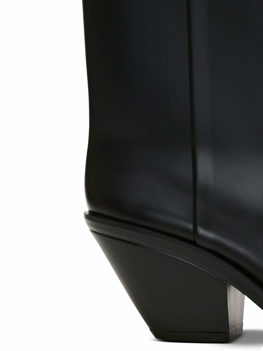 BALMAIN 26S BOOT 75 MM IN BLACK CALFSKIN main image 1