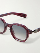 Sato - Menkar Round-Frame Acetate Sunglasses